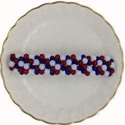 Barrettes:Tiny Bubbles, Patriotic 3" [ea]