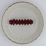 Barrettes:Tiny Bubbles, Ruby Red 2" [ea]
