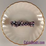 Barrettes:Limited Edition, Popcorn Pearls in Purple 2" [ea]
