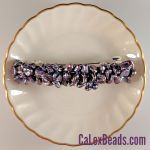 Barrettes:Limited Edition, Popcorn Pearls in Purple 3" [ea]