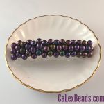 Barrettes:Bubbles, Purple Iris 3" [ea]