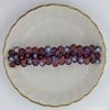 Barrettes:Bubbles, Amethyst Frosted Rainbow 3" [ea]