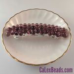 Barrettes:Bubbles, Amethyst 3" [ea]
