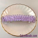 Barrettes:Bubbles, Alexandrite Frosted Rainbow 3" [ea]