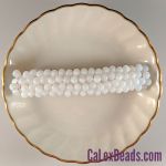 Barrettes:Tiny Bubbles, White Opal 3" [ea]
