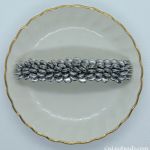 Barrettes:Fan Out, Silver 3" [ea]
