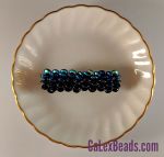 Barrettes:Fan Out, Jet AB 2" [ea]
