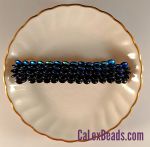 Barrettes:Fan Out, Jet AB 3" [ea]