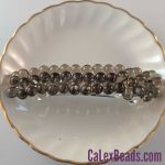 Barrettes:Bubbles, Black Diamond 3" [ea]