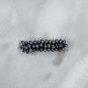 Barrettes:Limited Edition, Fresh Water Pearl Iris Grey 2" [ea]