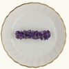 Barrettes:Rock Candy, Amethyst (Small Stone) 2" [ea]