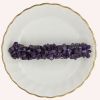 Barrettes:Rock Candy, Amethyst (Small Stone) 3" [ea]