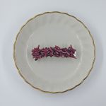 Barrettes:Twiggy Collection, Dark Pink 2" [ea]