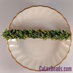 Barrettes:Twiggy Collection, Lime Green 4" [ea]