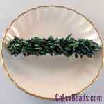 Barrettes:Twiggy Collection, Olive Green 3" [ea]