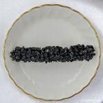 Barrettes:Rock Candy, Black Stone 3" [ea]