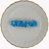 Barrettes:Rock Candy, Cat's Eye Aqua 2" [ea]