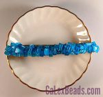 Barrettes:Rock Candy, Cat's Eye Aqua 4" [ea]