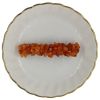 Barrettes:Rock Candy, Carnelian (Small Stone)2" [ea]