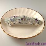 Barrettes:Rock Candy, Fluorite 3" [ea]