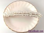 Barrettes:Limited Edition, Freshwater Pearl Light Green 4" [ea]