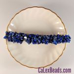 Barrettes:Rock Candy, Lapis 4" [ea]