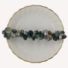 Barrettes:Rock Candy, Moss Agate 4" [ea]
