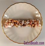 Barrettes:Rock Candy, Pink Opal (Large Stone) 3" [ea]