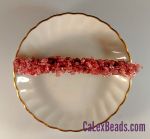 Barrettes:Rock Candy, Rhodochrosite 4" [ea]