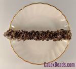 Barrettes:Rock Candy, Smoky Topaz 4" [ea]