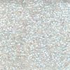 Miyuki 11/0 Delica Color #0222:Crystal White Lined [5g]