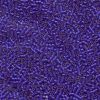 Miyuki 11/0 Delica Color #0696:Semi-Matte Silver Lined Cobalt [5g]