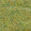 Miyuki 11/0 Delica Color #0983:Lined Amber/Peridot Mix [5g]