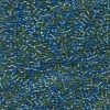 Miyuki 11/0 Delica Color #0985:Lined Blue/Green Mix [5g]