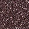 Delica 11/0:1204 Mauve, Silver Lined [5g]