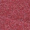 Miyuki 11/0 Delica Color #1338:Dyed Silver Lined Dark Pink [5g]