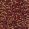 Miyuki 11/0 Delica Color #1736:Sparkling Beige Lined Topaz AB [5g]