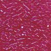 Miyuki 11/0 Delica Color #1743:Hot Pink Lined Crystal AB [5g]