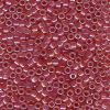 Miyuki 11/0 Delica Color #1746:Claret Lined Opal AB [5g]