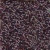 Miyuki 11/0 Delica Color #1760:Sparkling Lined Smoky Amethyst AB [5g]