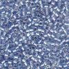 Miyuki 11/0 Delica Color #1762:Sparkling Sky Blue Lined Crystal AB [5g]