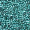 Miyuki 11/0 Delica Color #1782:White Lined Teal AB [5g]