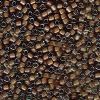 Miyuki 11/0 Delica Color #1790:White Lined Sable Brown AB [5g]