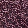 Miyuki 11/0 Delica Color #1792:White Lined Dark Smoky Amethyst AB [5g]
