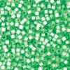Miyuki 11/0 Delica 2188:Spearmint, Duracoat Semi-Frosted Silver Lined [5g]