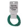 Supplies:1.5mm Greek Leather Cord, Aqua [ea]