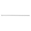 Findings:2" 21 Gauge Antique Silver Plated Head Pins [50]