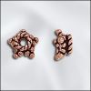 Findings:7mm Bali Style Copper Bead Cap [10]