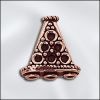 Findings:12x13mm Bali Style Copper 3-1 Connector [2]