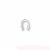 Findings Wire Protectors:.010-.019 Horseshoe, Silver Plated [144]